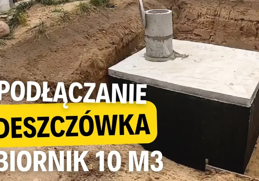 Montaż zbiornika na deszczówkę - jaki VAT zapłacisz i dlaczego?