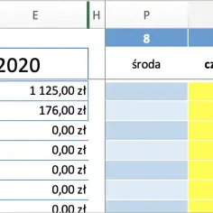Kalendarz Excel do pobrania - 3 szablony z automatyczną aktualizacją dat