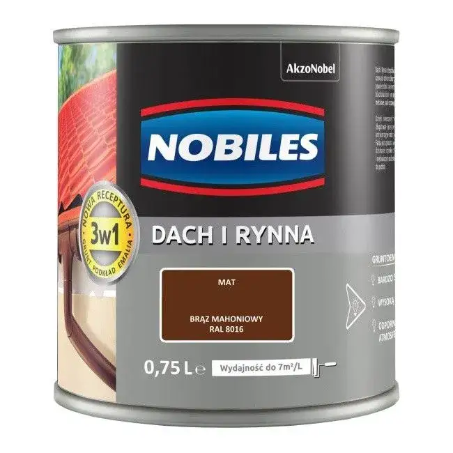 Zdjęcie Nobiles Dach i Rynna - jak rozcieńczyć i uniknąć błędów