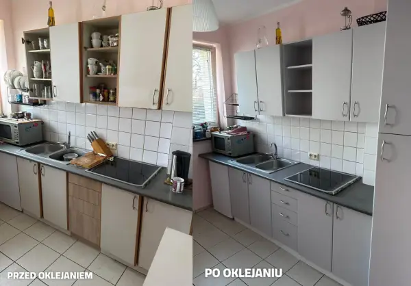 Oklejanie frontów kuchennych - Ile to kosztuje i czy warto?